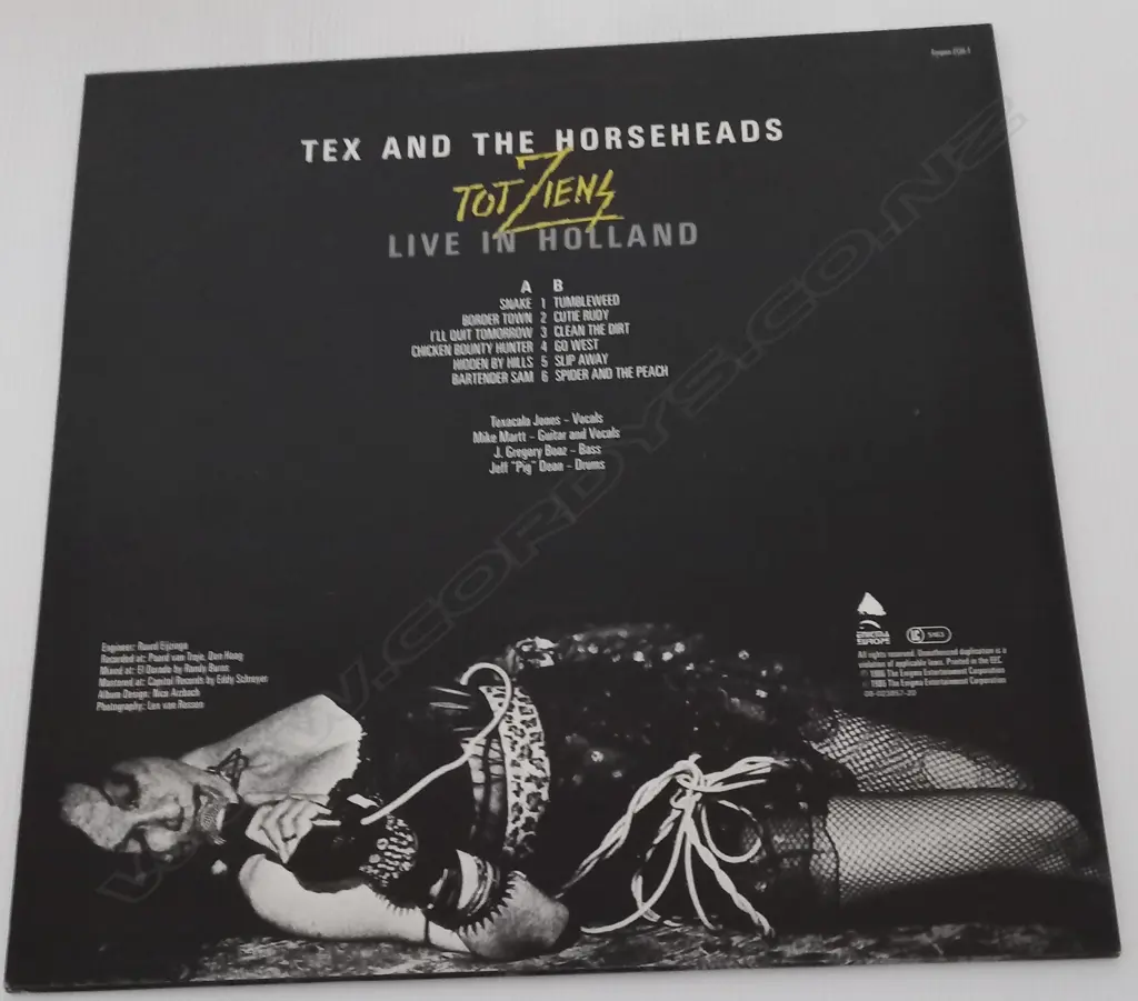 Tex & The Horseheads, Tot Ziens Live In Holland Image 1++